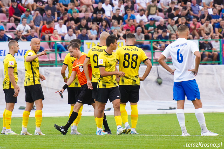 Karpaty Krosno - Wieczysta Kraków 1:0