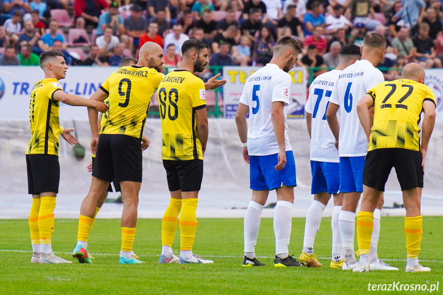 Karpaty Krosno - Wieczysta Kraków 1:0