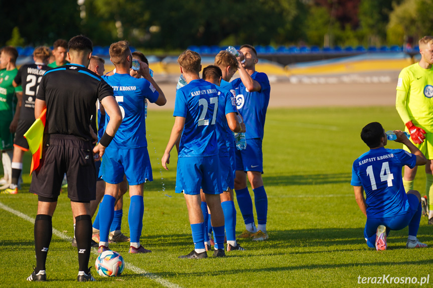 Karpaty Krosno - Wisłoka Dębica 0:1