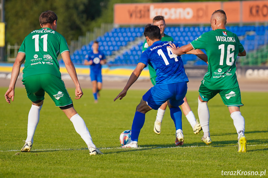 Karpaty Krosno - Wisłoka Dębica 0:1