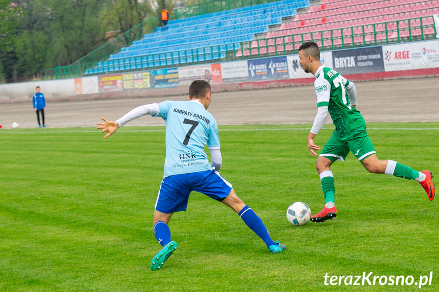 Karpaty Krosno - Wisłoka Dębica 0:1