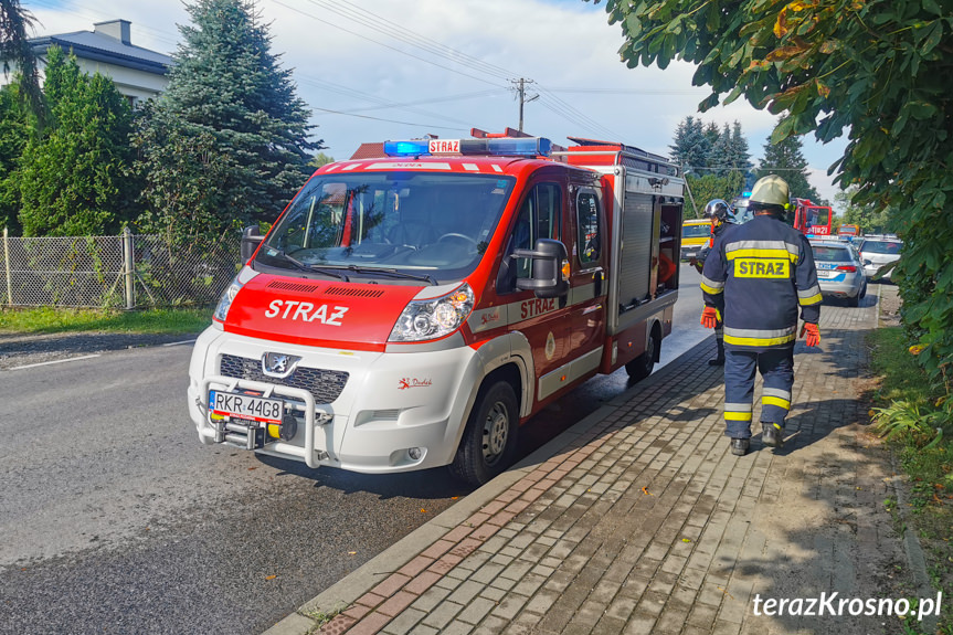 Kolizja 3 samochodów w Świerzowej Polskiej