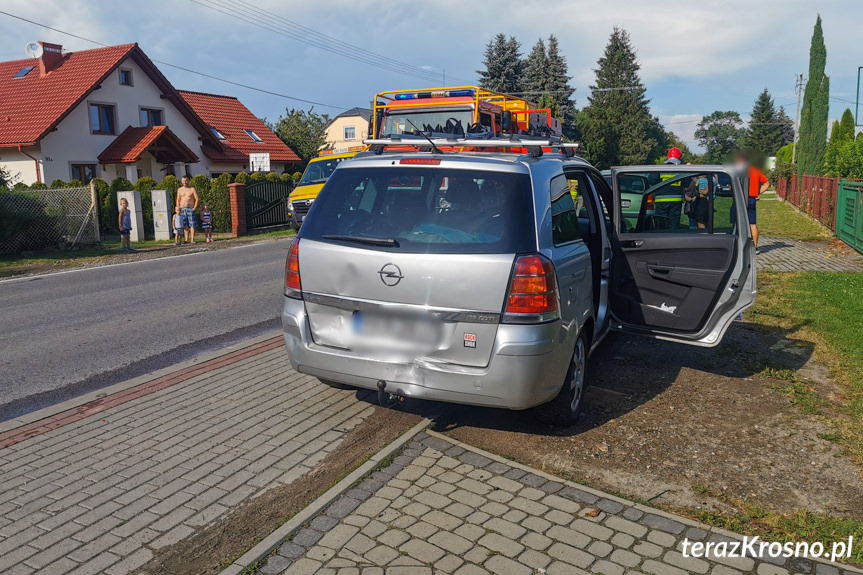 Kolizja 3 samochodów w Świerzowej Polskiej