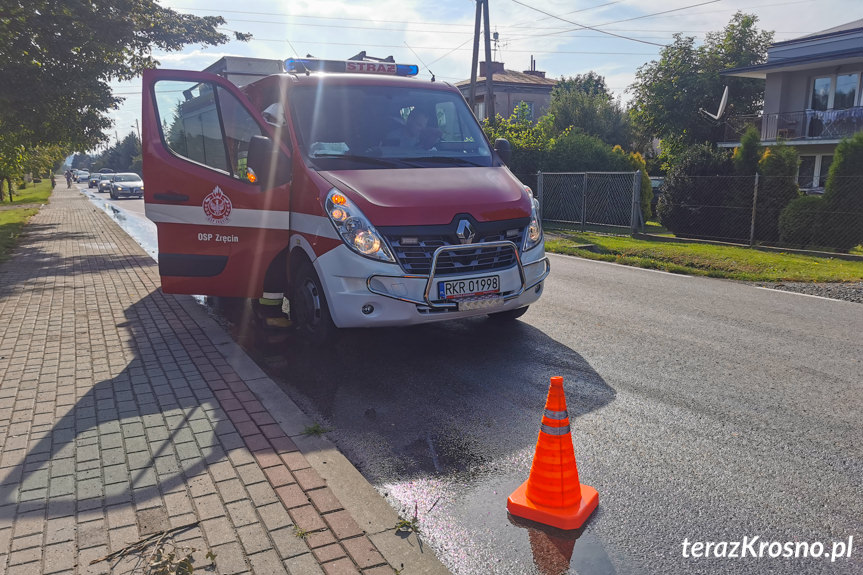 Kolizja 3 samochodów w Świerzowej Polskiej