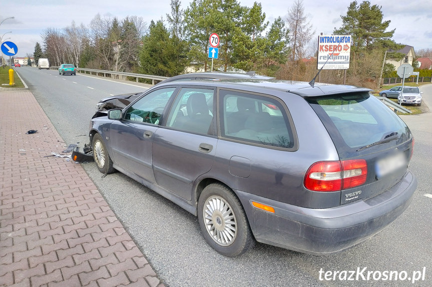 Kolizja na al. Jana Pawła II