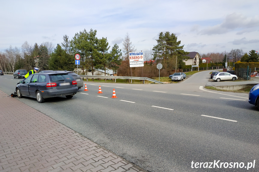 Kolizja na al. Jana Pawła II