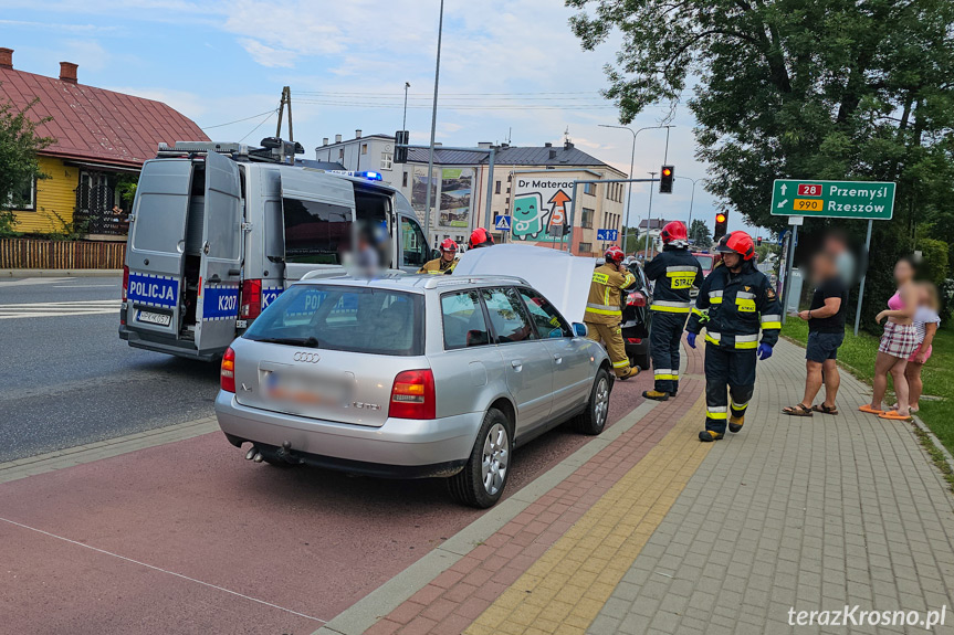 Kolizja na Bema w Krośnie