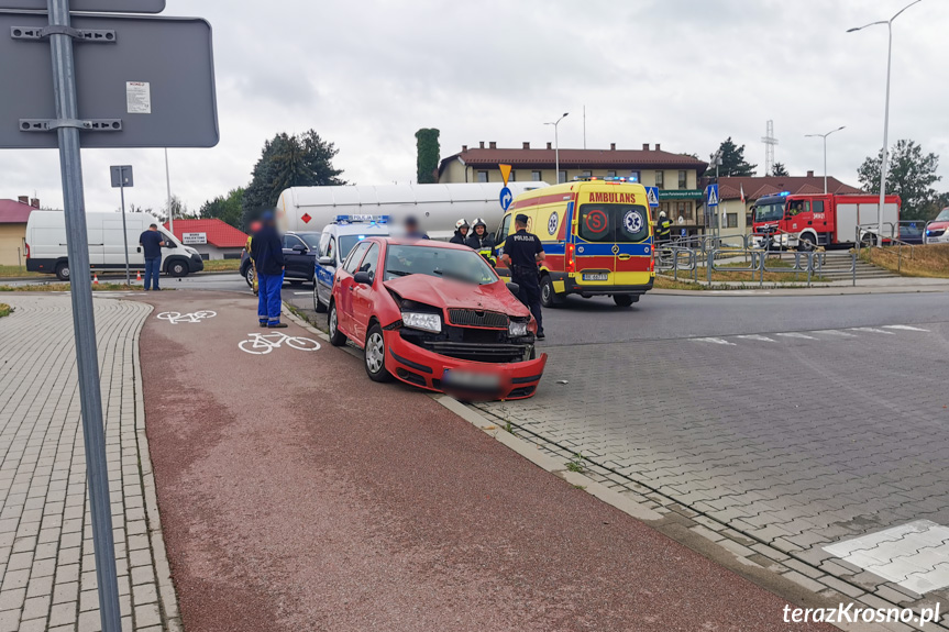 Kolizja na Bieszczadzkiej