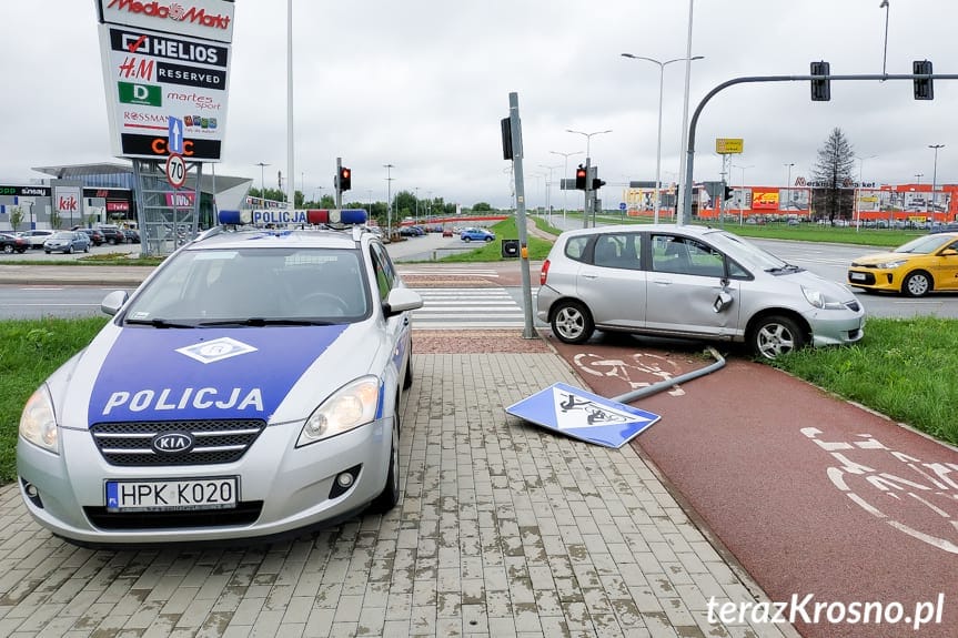 Kolizja na Bieszczadzkiej