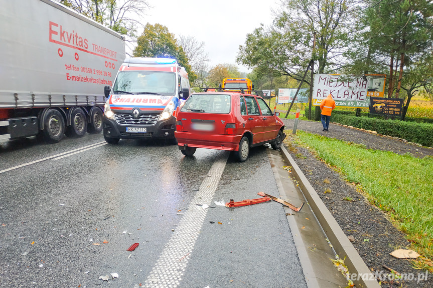 Kolizja na Bieszczadzkiej