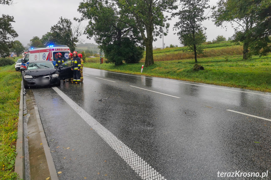 Kolizja na Bieszczadzkiej w Krośnie