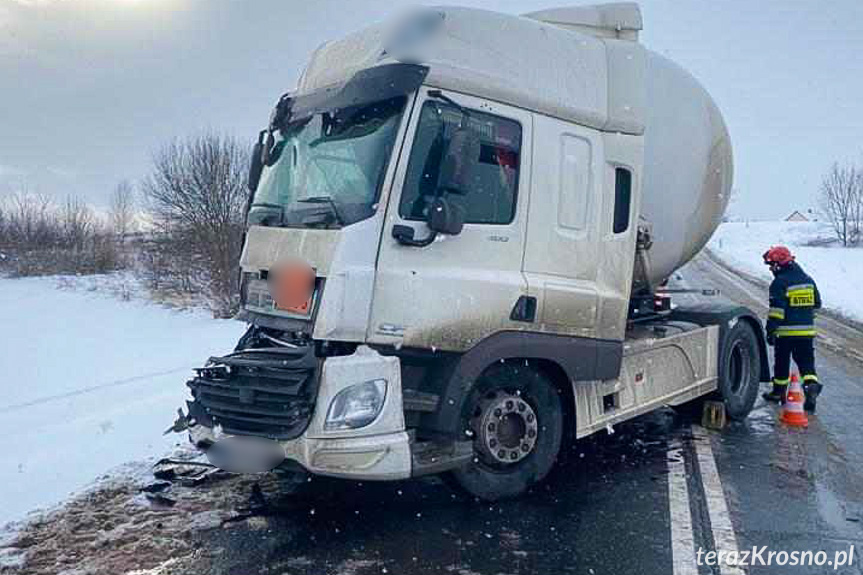 Kolizja na DK19 w Miejscu Piastowym