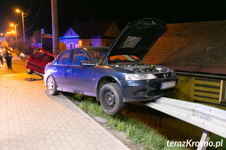 Kolizja na Dukielskiej w Miejscu Piastowym