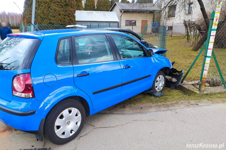 Kolizja na Jasnej w Krośnie