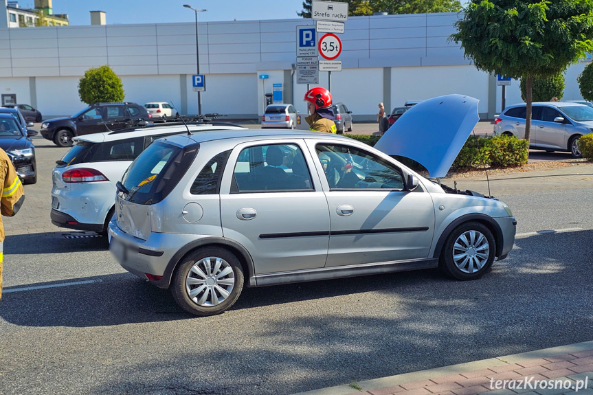 Kolizja na Lniarskiej w Krośnie