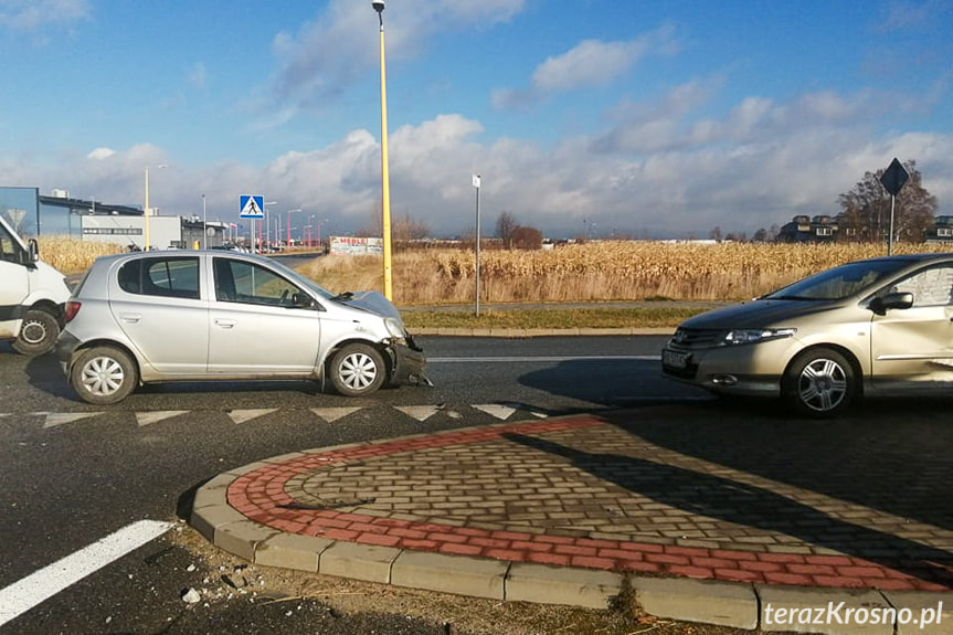 Kolizja na Lotników w Krośnie