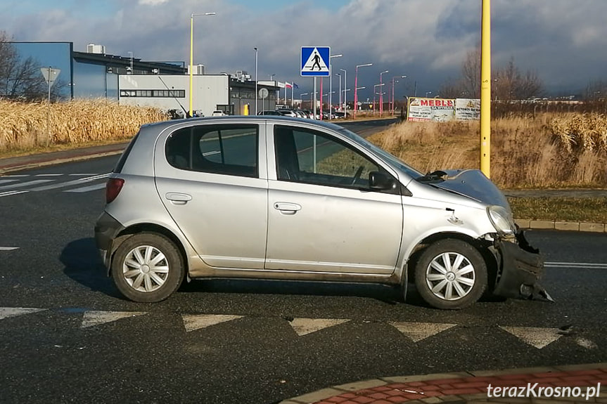 Kolizja na Lotników w Krośnie