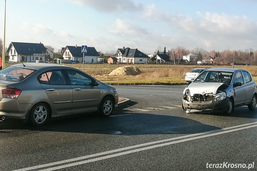 Kolizja na Lotników w Krośnie