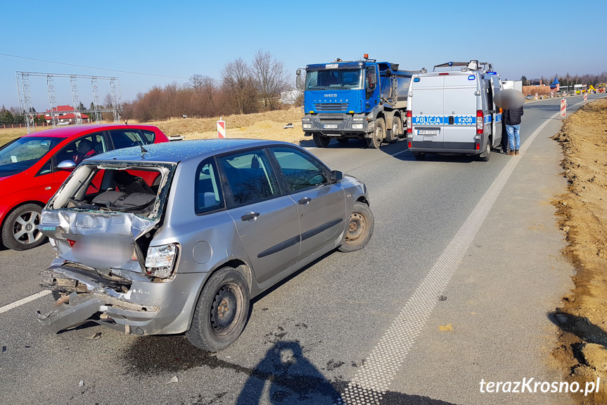 Kolizja na Podkarpackiej