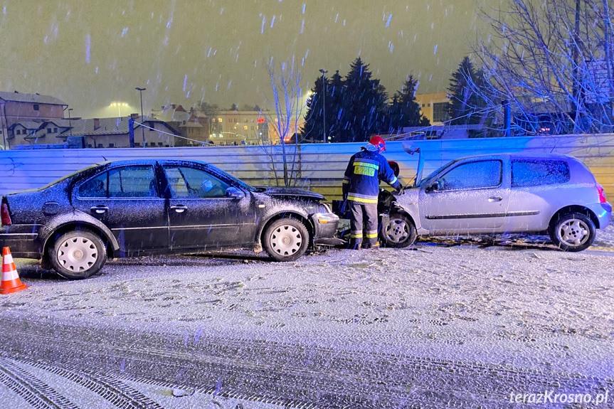 Kolizja na Pużaka w Krośnie