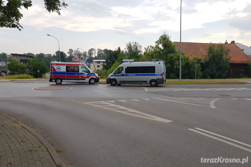 Kolizja na rondzie