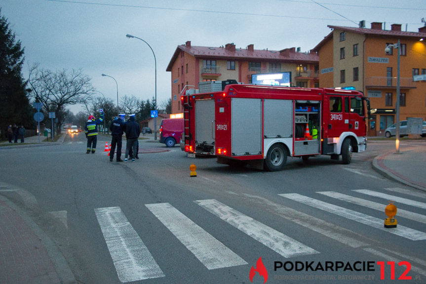 Kolizja na rondzie