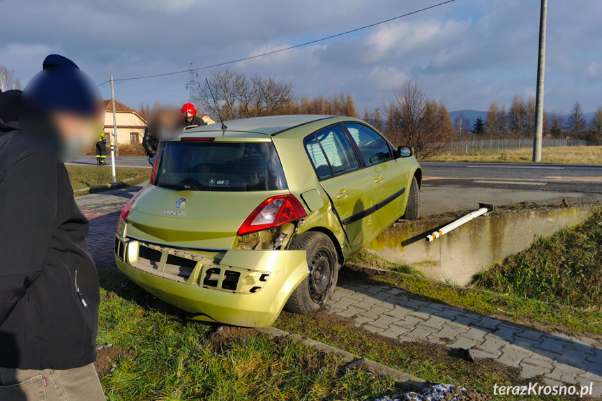 Kolizja na Rzeszowskiej w Krośnie