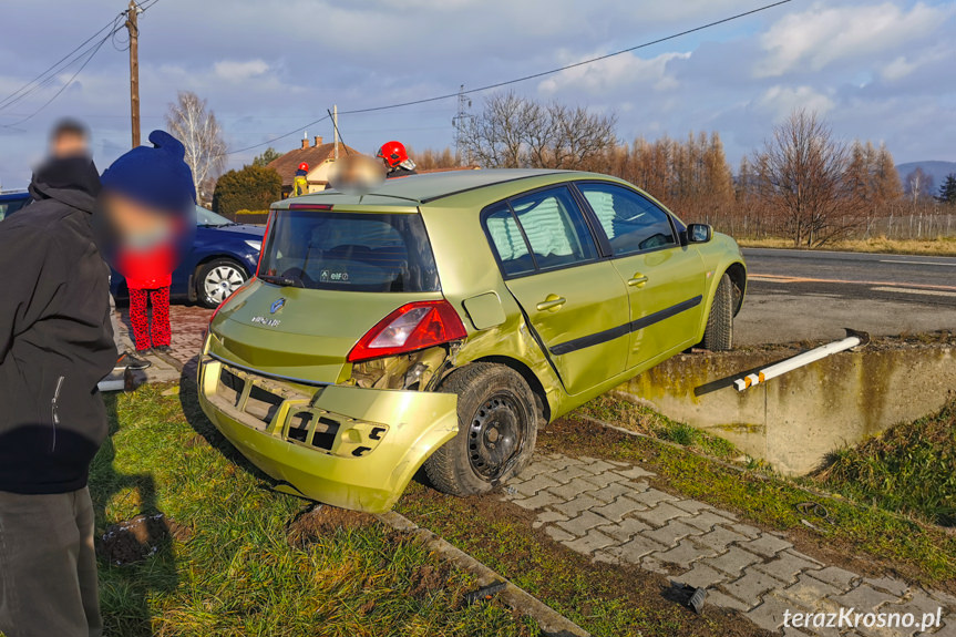 Kolizja na Rzeszowskiej w Krośnie