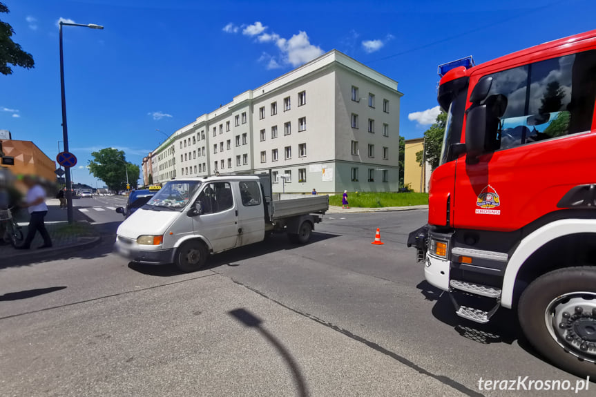 Kolizja na skrzyżowaniu