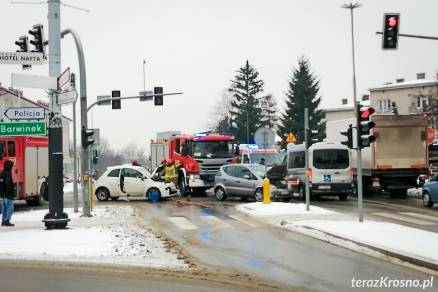 Kolizja na skrzyżowaniu