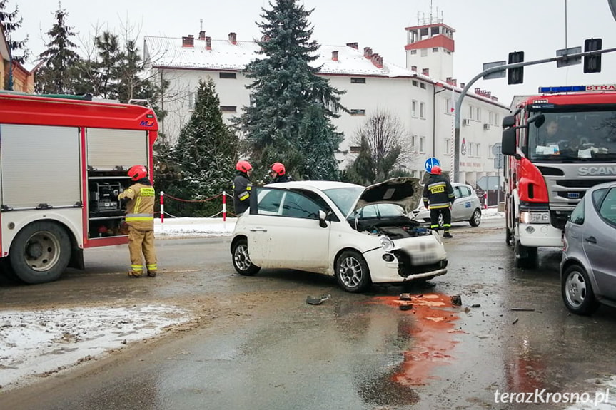 Kolizja na skrzyżowaniu