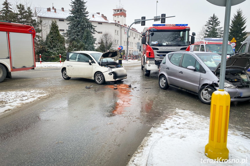 Kolizja na skrzyżowaniu