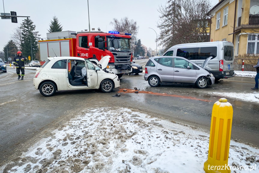 Kolizja na skrzyżowaniu