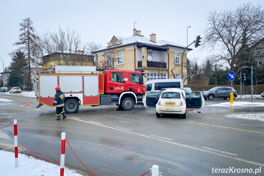 Kolizja na skrzyżowaniu