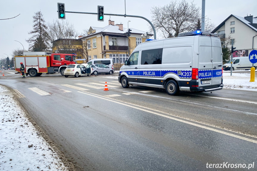 Kolizja na skrzyżowaniu