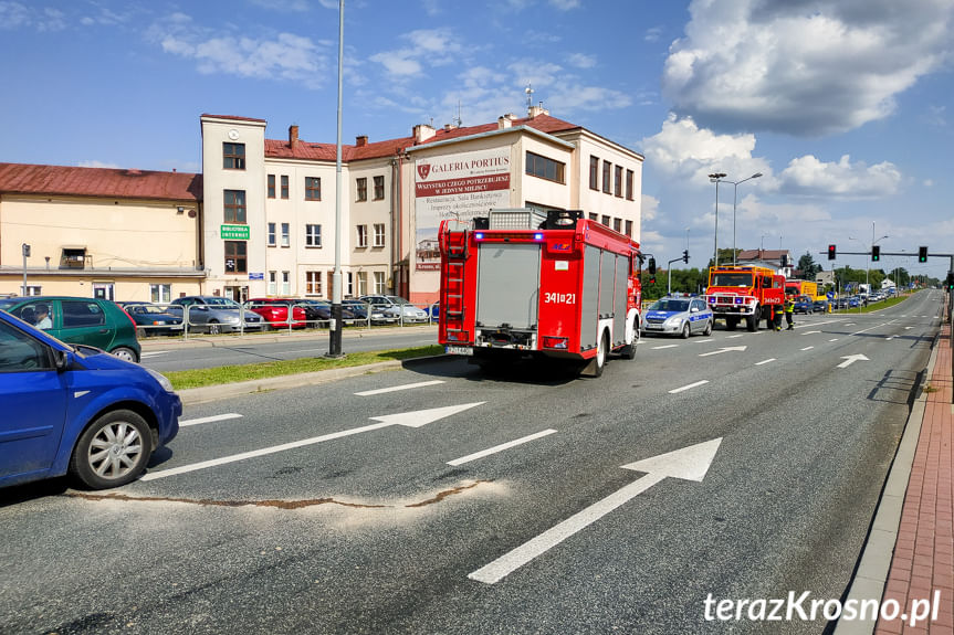 Kolizja na ul. Bema