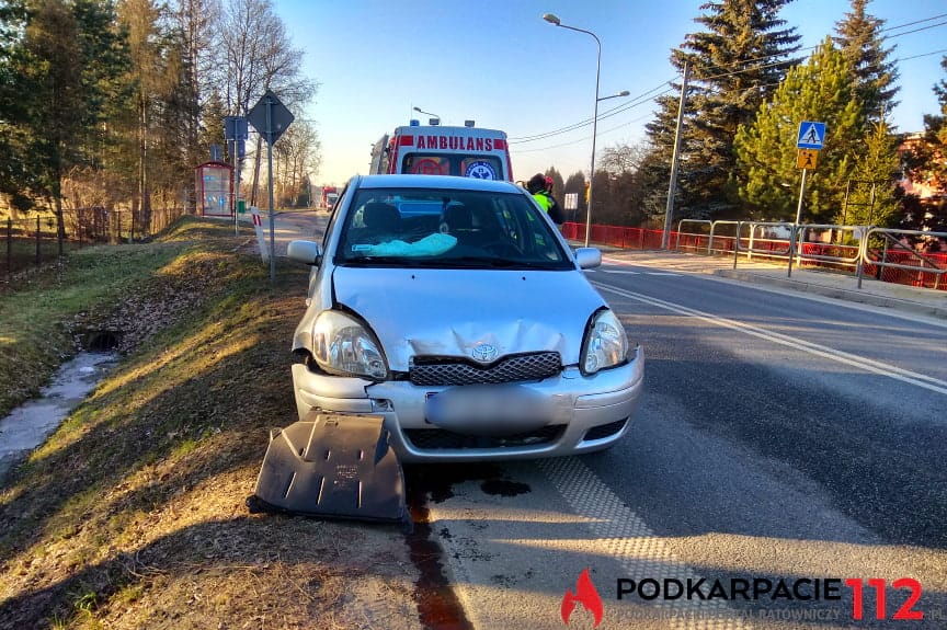 Kolizja na ul. Bema