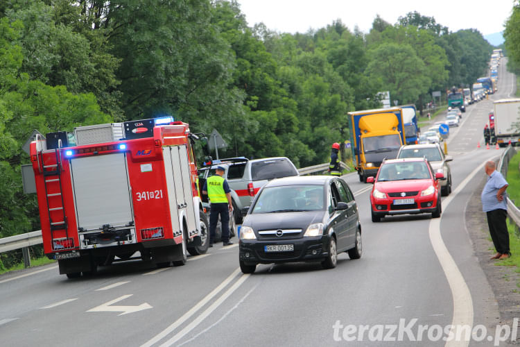 Kolizja na ul. Bieszczadzkiej