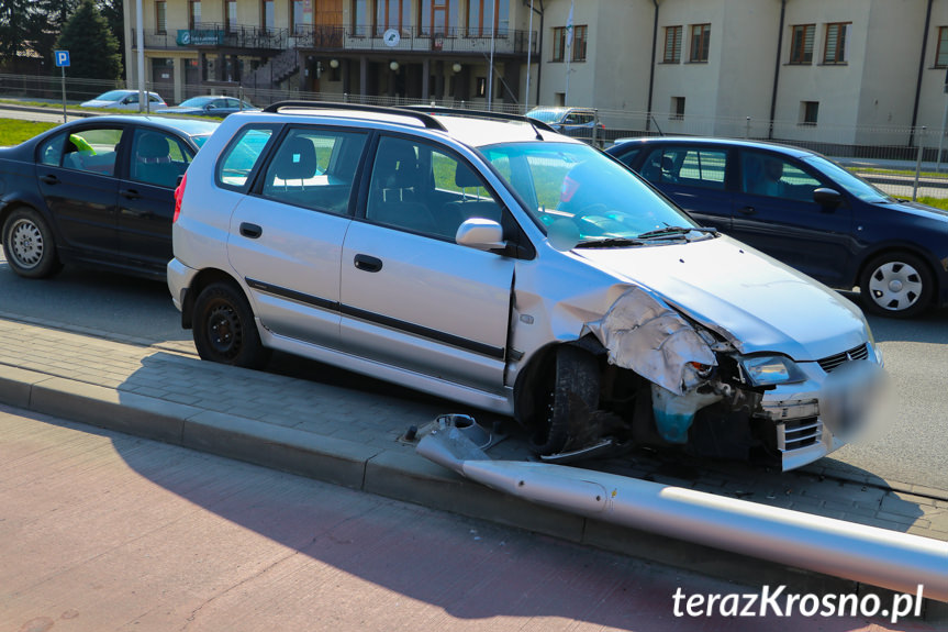 Kolizja na ul. Bieszczadzkiej