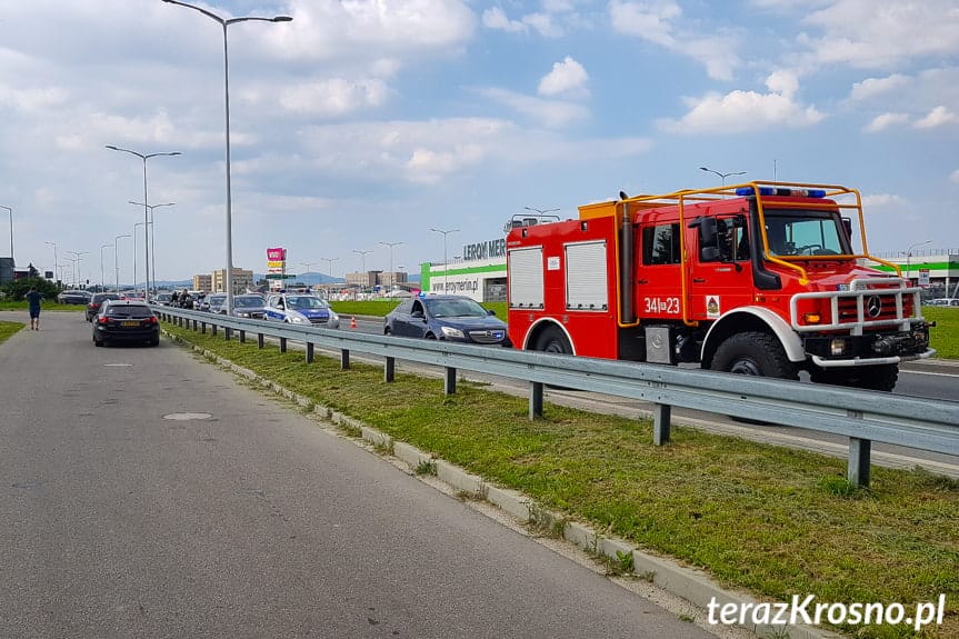 Kolizja na ul. Bieszczadzkiej