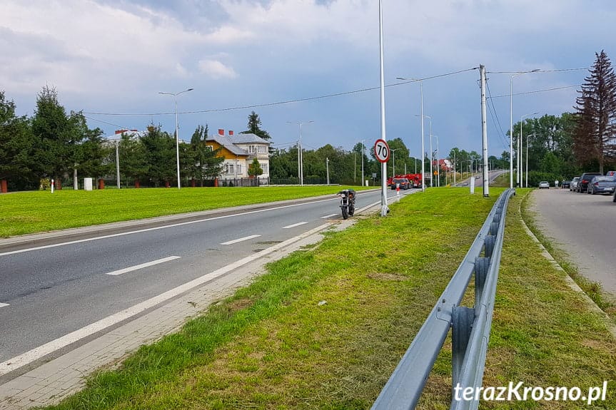 Kolizja na ul. Bieszczadzkiej