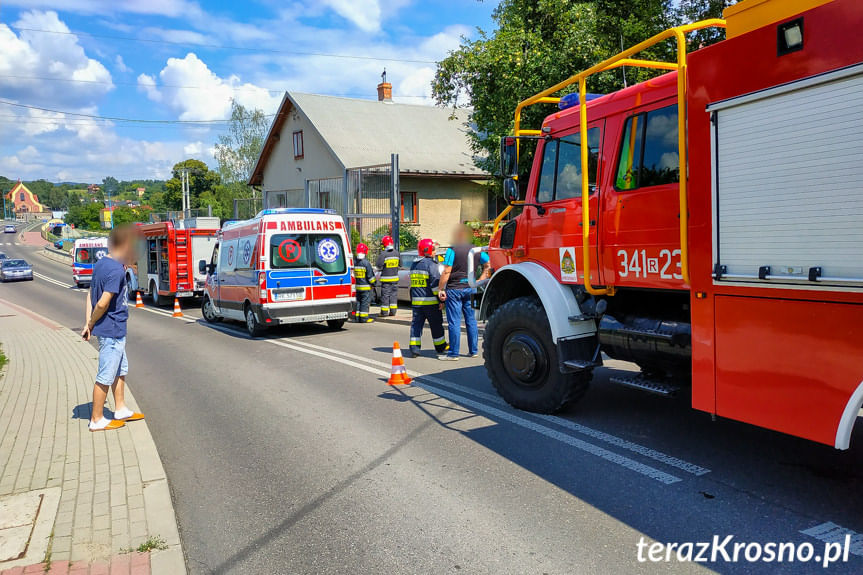 Kolizja na ul. Konopnickiej