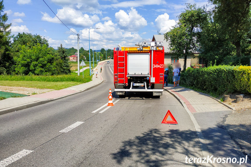 Kolizja na ul. Konopnickiej