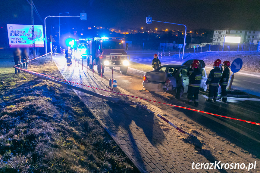 Kolizja na ul. Korczyńskiej