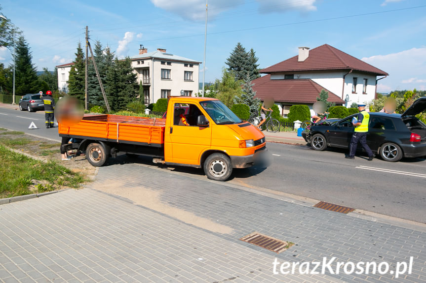 Kolizja na ul. Korczyńskiej