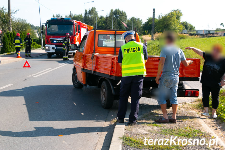 Kolizja na ul. Korczyńskiej