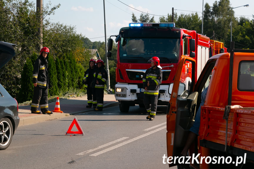 Kolizja na ul. Korczyńskiej