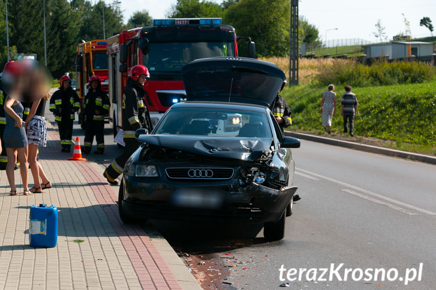 Kolizja na ul. Korczyńskiej