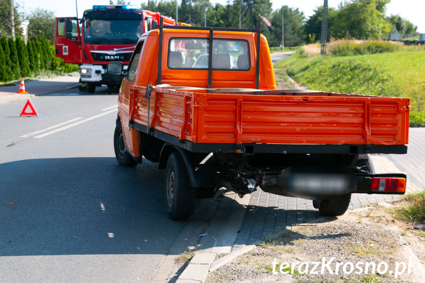 Kolizja na ul. Korczyńskiej