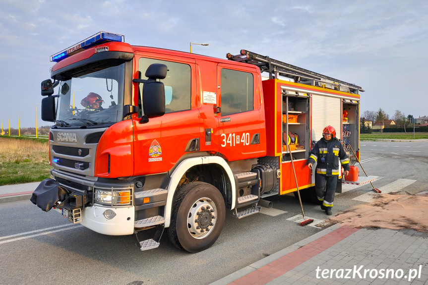 Kolizja na ul. Lotników